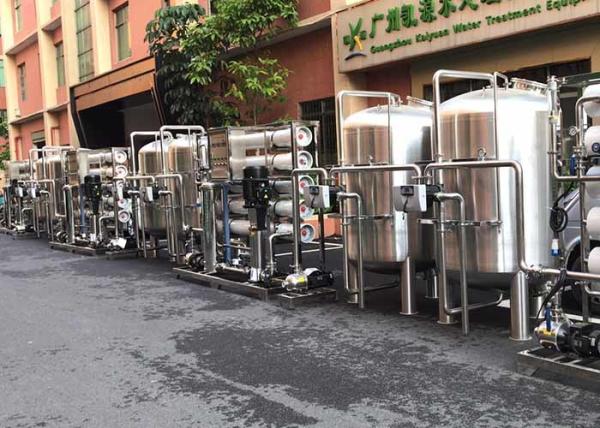 380V Stainless Steel Pretreatment Tank 10TPH RO Water Treatment System with Automatic Control Valve
