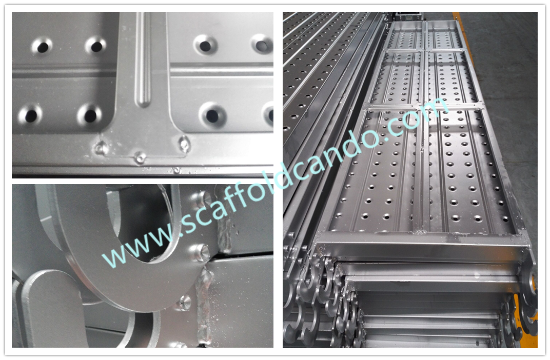 Good seller scaffolding galvanized catwalk hook planks 900-2400mmL with thickness 0.9-1.8mm Q235 for scaffolding system