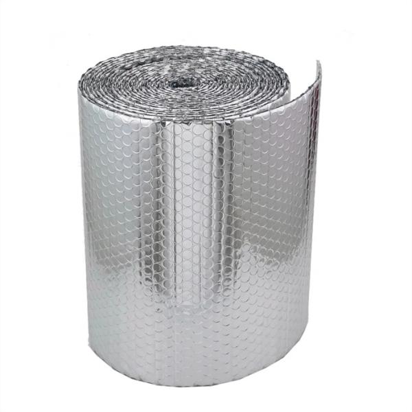 1.2m 1.5m Bubble Foil Insulation Stud Wall Bubble Silver Foil Wrap Insulation Material