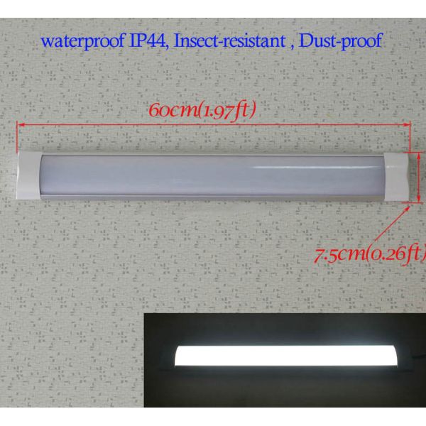 приведенный домочадец 1800lm освещает теплую белую половую доску 2ft приведенную 600mm