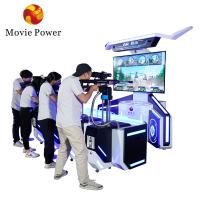 Jeux de tir VR interactives en intérieur Machine d'arcade 4 joueurs Pour le parc d'attractions