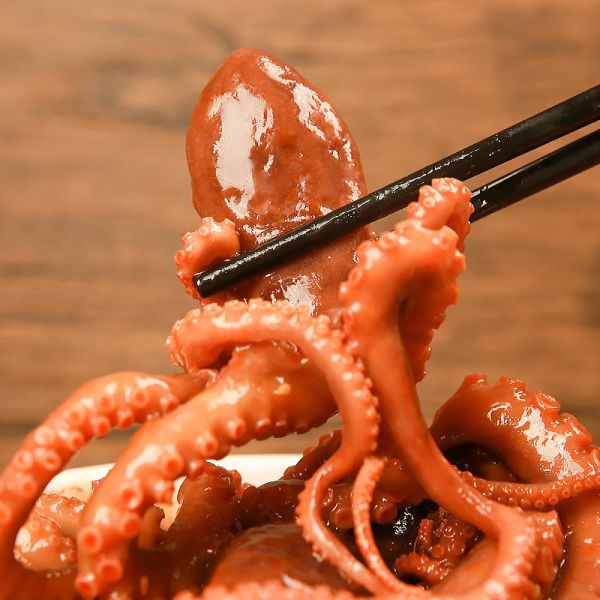 Oem Hot Selling Healthy Japanese Seafood Food Material Natural Taste Frozen Boiled Octopus Cleande Baby Octopus