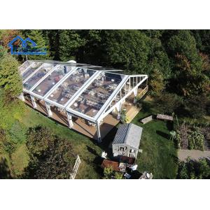 Metal Structure Wedding Marquee Tents Portable Modern Style With PVC Sides A