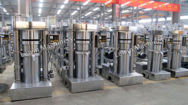 Dispositivo automático do expulsor do óleo da casa da máquina menor da imprensa de óleo hidráulico frio