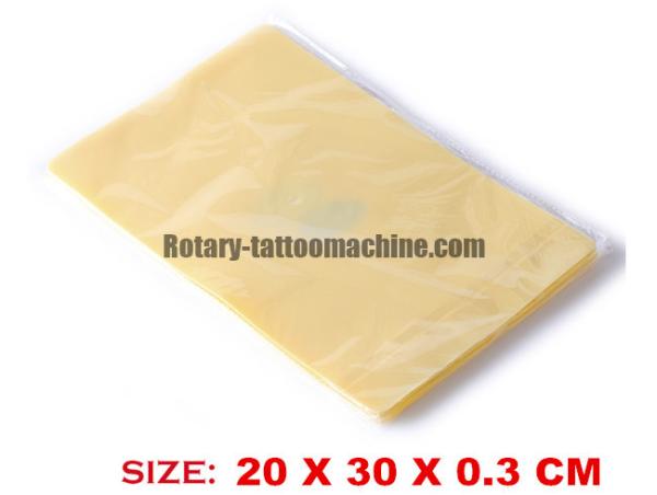 Artists Silicone Tattoo Skin , Real Silicone Fake Skin For Tattoo Practise 200 X 300 X 3 MM