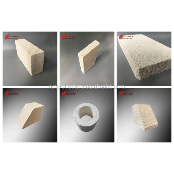 Furnace Liner JM23/26/28/30/32 Mullite Insulating Brick with CaO Content of 0.01%