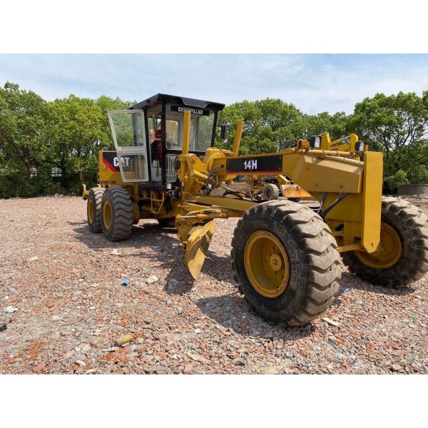 Low Working Hours Used Caterpillar 14H Grader with Original CAT Engine in Good Condition