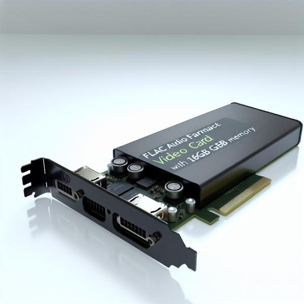 FLAC Audio Format Commercial Video Cards 16GB Memory for Exceptional Performance