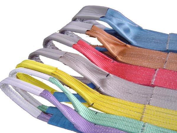 FLAT WOVEN WEBING SLING  ,   safety factor 7:1  , According to EN11492-1 Standard,  CE,G