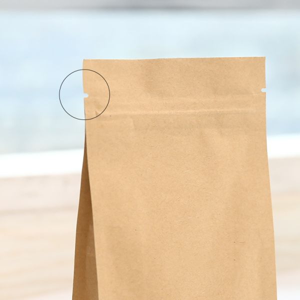 Eco Friendly Kraft 750g Resealable Dog Food Bag