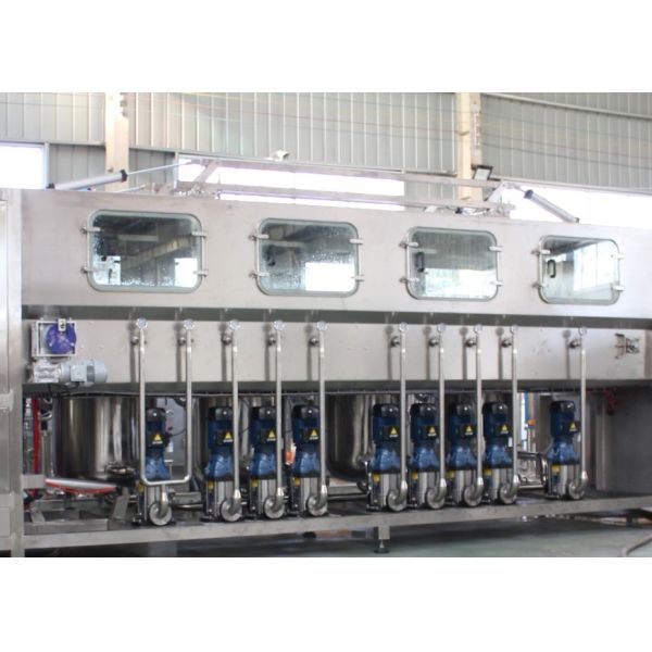 19L 5 Gallon Water Bottle Filling Machine 2500 KG Stainless Steel 304