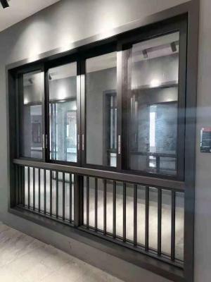 Horizontal Aluminium Sliding Window Powder Coating With Thermal / Non Thermal Break