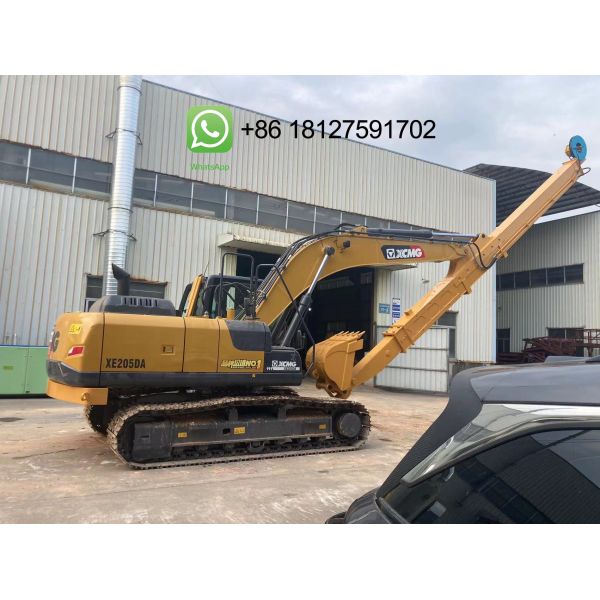 1.8cbm Excavator Long Reach Telescopic Arm With Hydraulic Control System And BS900 Steel Rope Accessories
