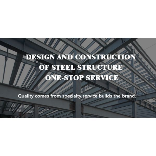 Rustproof Modern Prefab Steel Structure Workshop Metal Frame Structure Construction