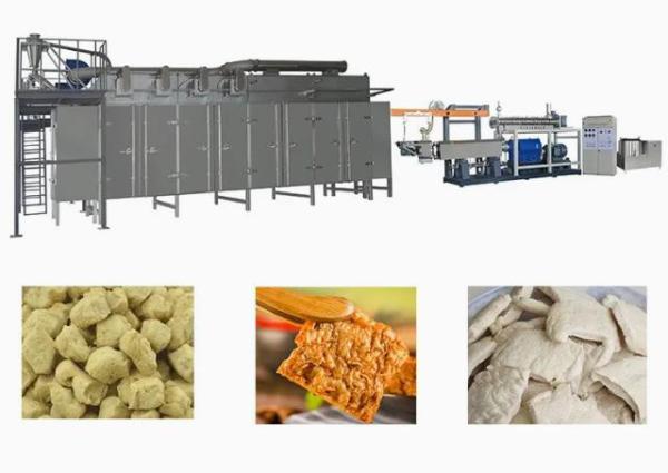 Machine automatique d'extrudeuse du soja d'acier inoxydable pour l'extrusion de protéine végétale