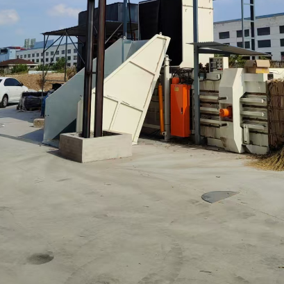 Semi Auto Cardboard Baler With D280*2500mm Main Press Cylinder 6-8t/H Output