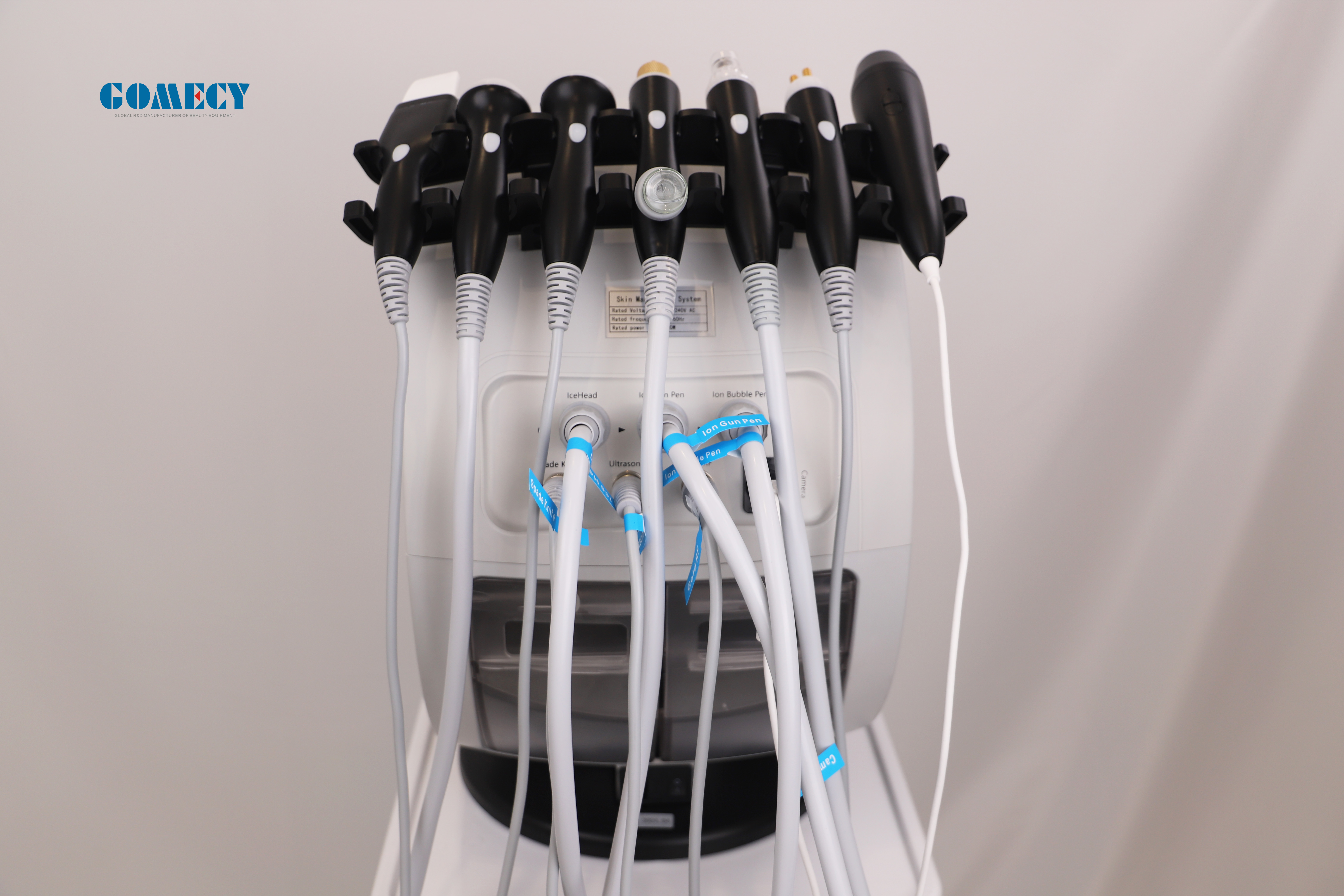 Машина для ухода за кожей лица с сенсорным экраном Hydra Dermabrasion System с запечатанной холодильной головкой