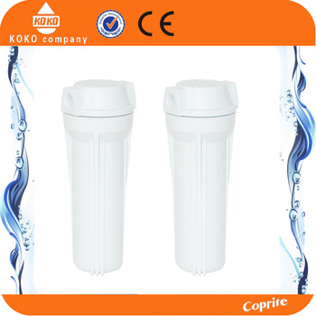 El reemplazo de la vivienda de la filtración del agua reduce la suciedad