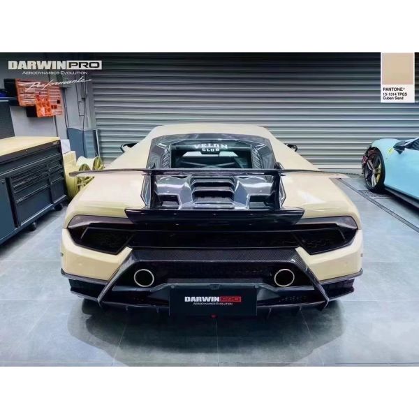 Para Lamborghini LP580 LP610 Kit de carrocería de fibra de carbono LP580 LP610 Modernizado al estilo LP640 Frente y trasero Bumper Spoiler Hood