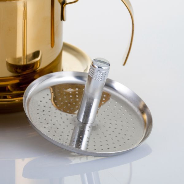 High Efficiency Stainless Steel Coffee Maker Durable  Coffee Filter Pot