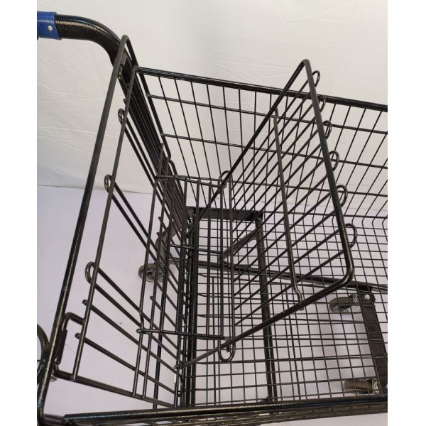 Multifunctional Supermarket Shopping Trolley Electrophoresis Metal Shopping Cart
