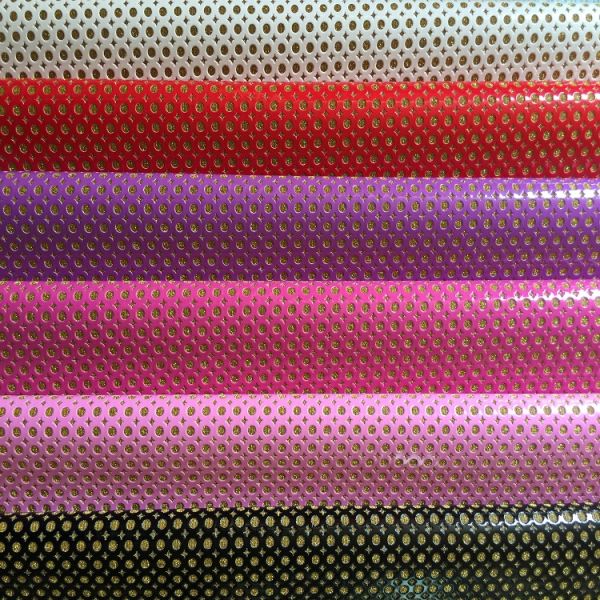 OEM ODM Glitter Wall Fabric , Glitter Fabric Roll Long Durable No Fade