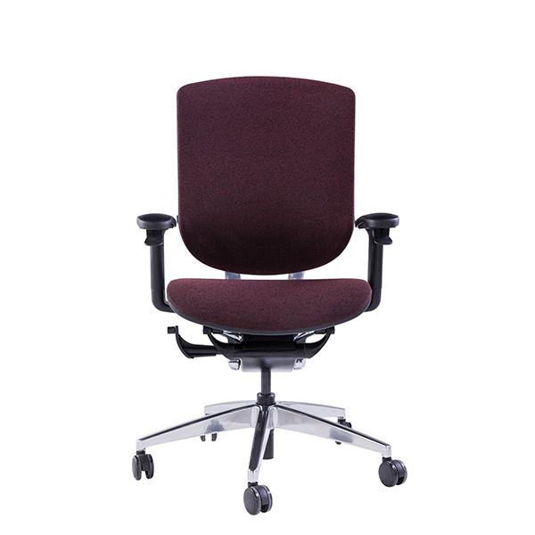Marrit Red Swivel Chairs with Aluminum High Quality Ergonomic Office Chair