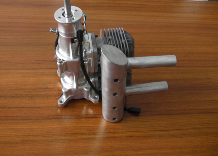 DLA 64i2 64cc Twin Cylinder in Line CNC Gasoline Engine for RC Airplane UAV Engine