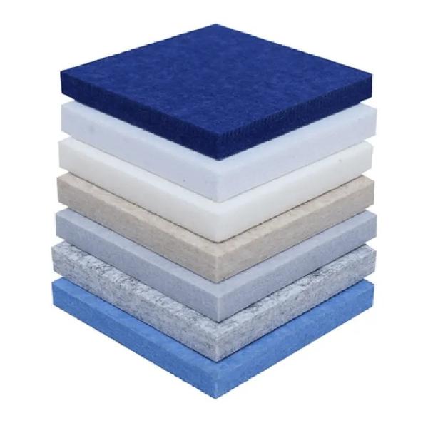 Interior Wall Decoration Acoustic Polyester Panels 24mm PET Akupanel