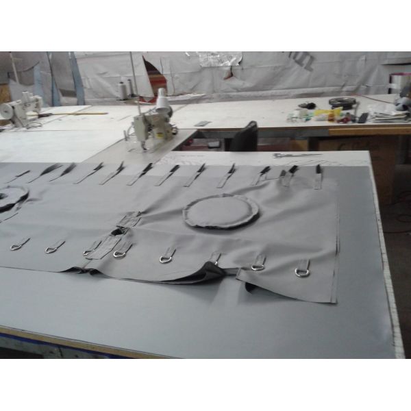 Съемный штуцер колцеобразного уплотнения нержавеющей стали одеял изоляции для аксессуаров трубопровода