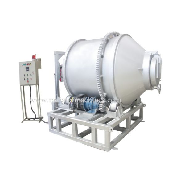 Rotary Type Zinc Metal Melting Furnaces 2000 Kgs Capacity Diesel Oil