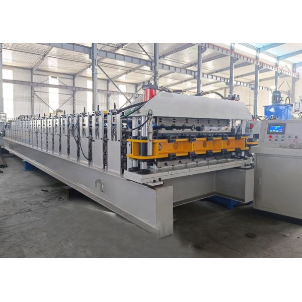 Africa Popular Design Corrugated Trapezoidal Steel Metal Iron Roof Sheets Roll Forming Machine