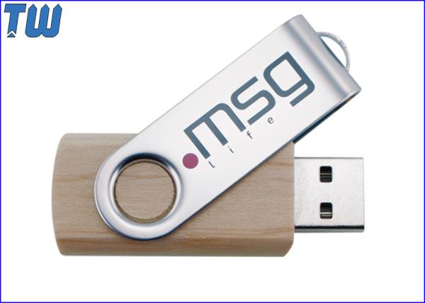 Bulk Cheap Wooden Classic Swivel 16GB USB Memory Stick Pen Drives