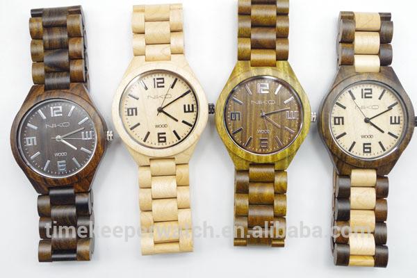 Natural material hands made manufacturer customized own brand watch