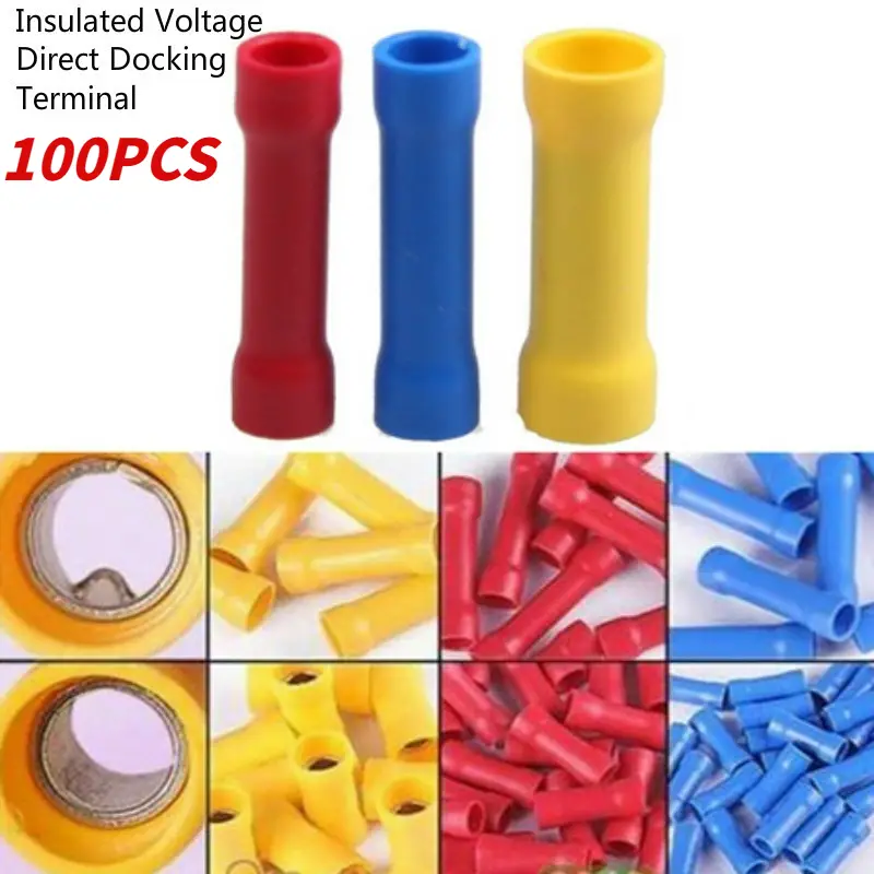 Custom Silicone Rubber Parts Insulated Direct Butt Connector For Electrical Crimp Terminal Wires