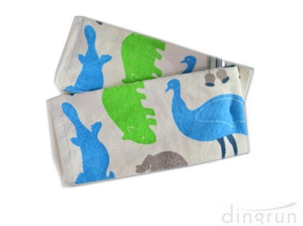 Beautiful Pigment Printed Tea Towels , Embroidered Kitchen Towels