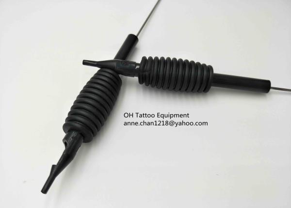 1 Inch 25mm Diameter Tattoo Needle Grip , Disposable Grips With Tube Needle