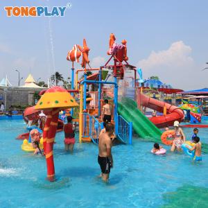 Size and Color Customized Water Village Combination for Children's Fun Water Amusement Equipment Outdoor Park Water Playground