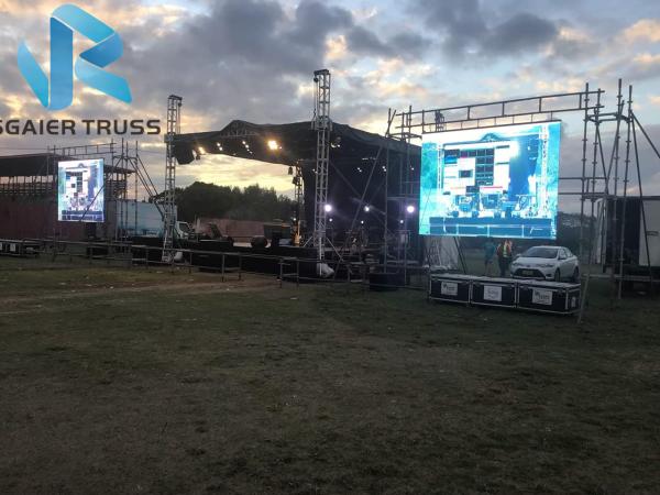 Heavy Loading Aluminum Stage Truss For Outdoor Concert Ce Certified 5 Years Warranty