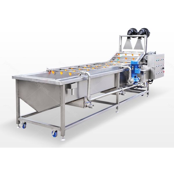 100-500kg/H Ozone Fruit And Vegetable Washer For Cleaning Carrots And Cassava