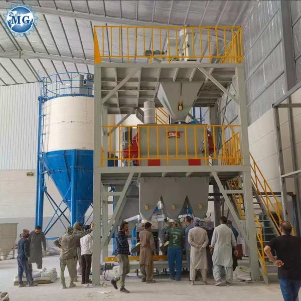 PLC Control System and Automatic Automation in Tile Adhesive Production Line