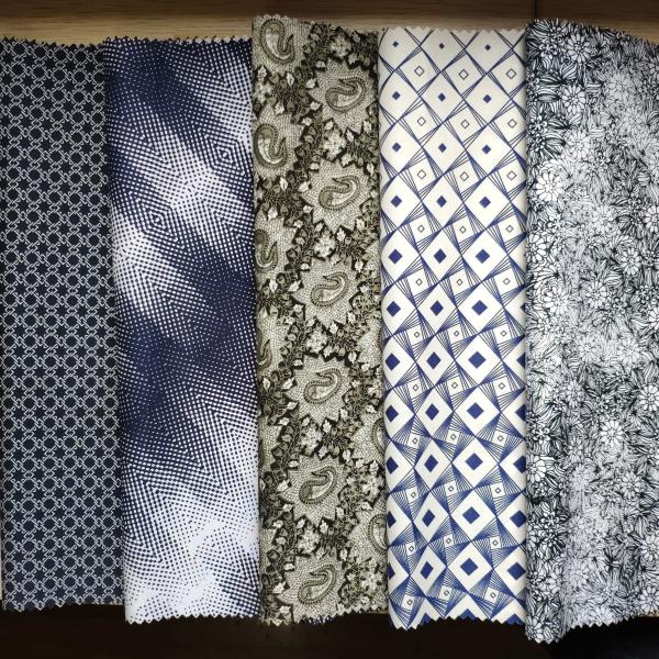 Yarn Count 60X60 Density 110X110 Printed Cotton Fabric