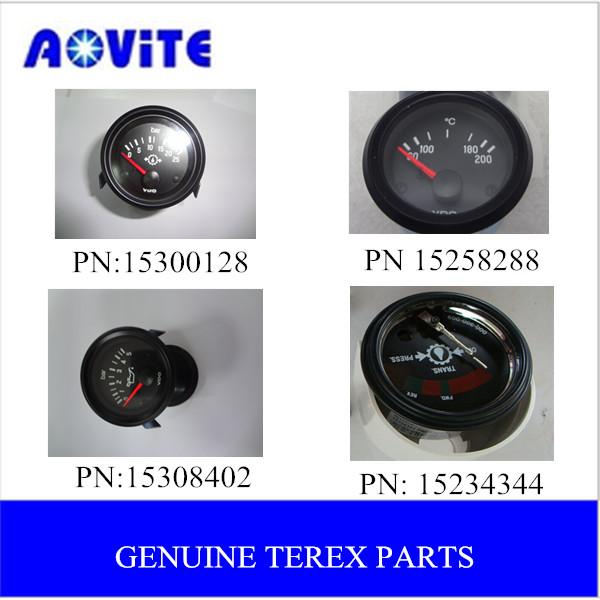 Terex earthmoving truck temperature gauge/pressure gauge 15300128,15258288