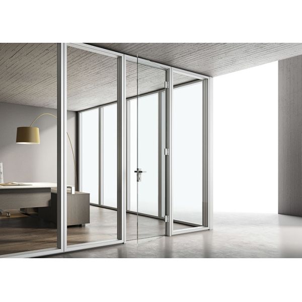 Safety Excellent Quality Office Partition Single Glass Partition Wall Keel Thickness 3MM