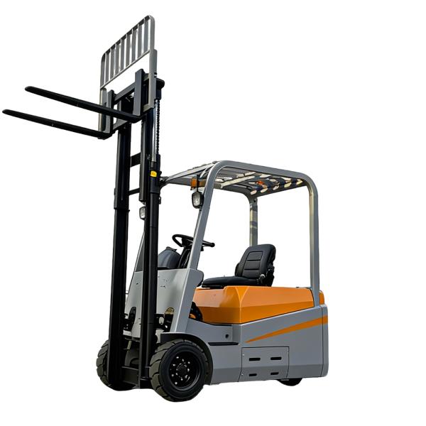 3 Wheel Counterbalance Forklift Machine Compact Sit Down Electric Industrial Materials Handler