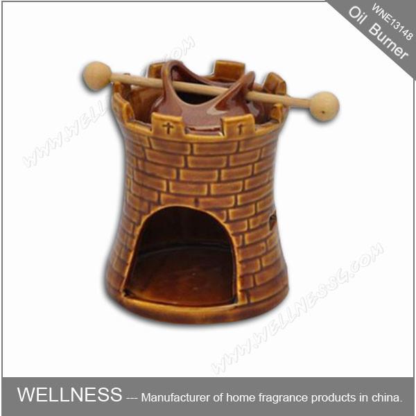 Beautiful Smelling Luxury Oil Burner , Ceramic Home Fragrance Oil Burners