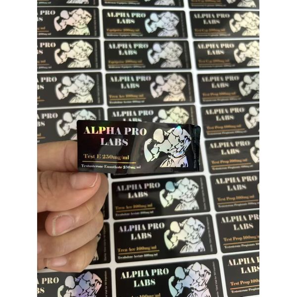 Test cyp 250mg  Customized brand Design 10ml Vial Labels And Boxes