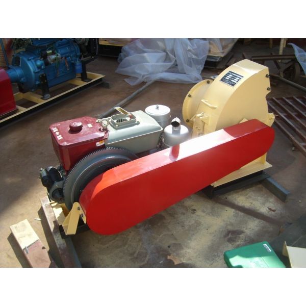 Молотковая дробилка молотковой дробилки 7.5KW малого масштаба SG40 дизельная портативная