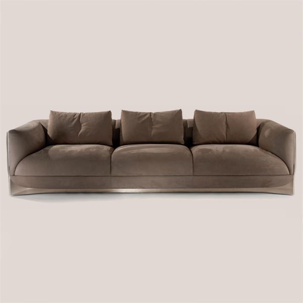 Мебель Сеатер итальянской современной софы ткани живущей комнаты прочная индивидуальная