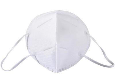 Máscara descartável branca da poluição máscara protetora/N95 da cor Kn95 Fpp2 anti